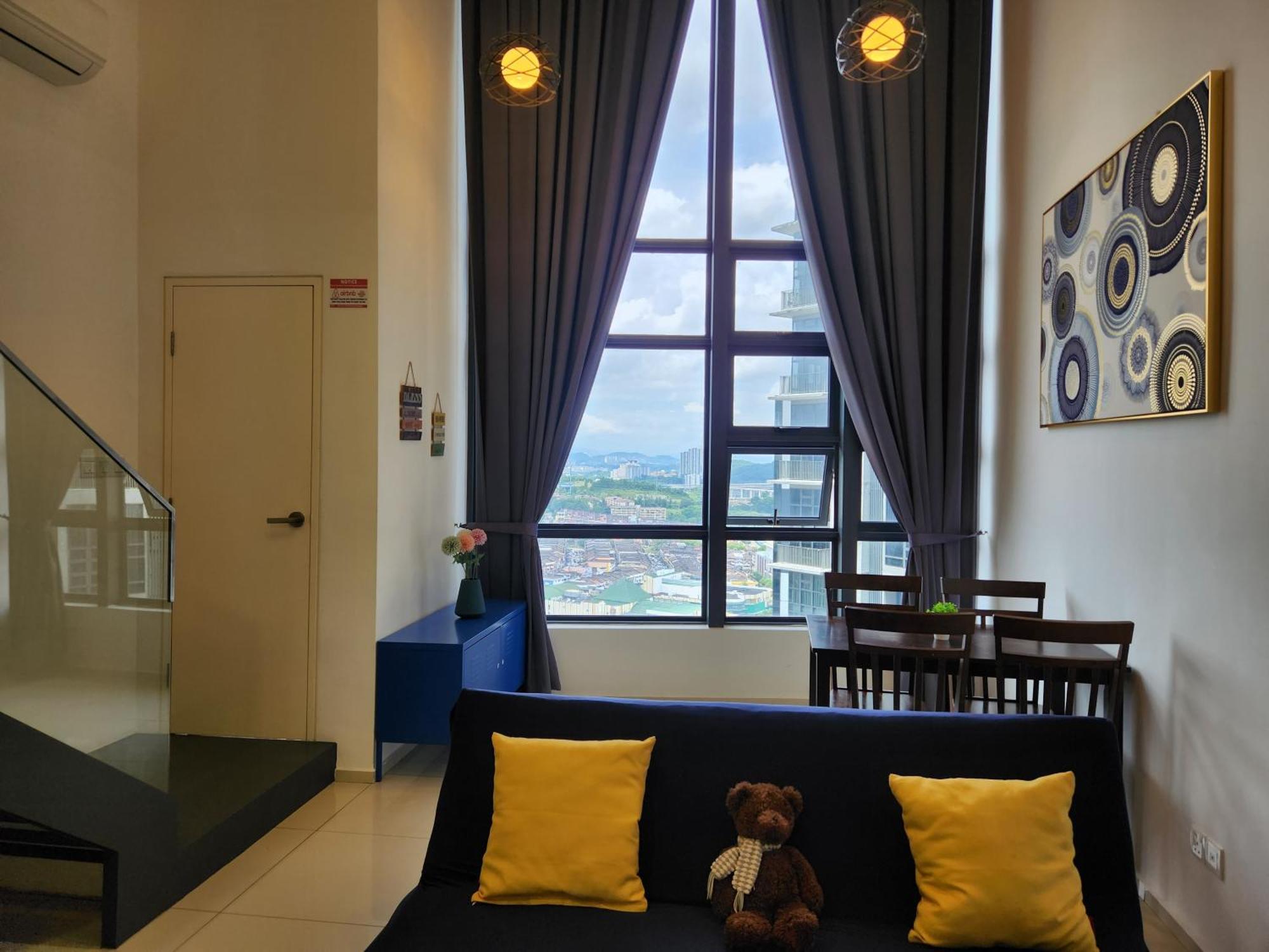 קואלה לומפור Ekocheras Duplex Suite By Ohana Home חדר תמונה